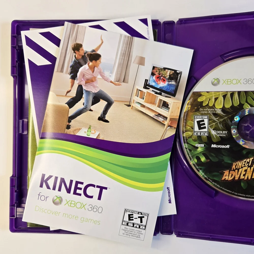 Kinect Adventures Xbox 360 Game Rated E Complete In Box